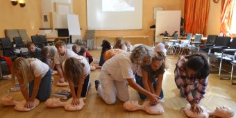 Foto Wiederbelebung Kurs Schüler 2