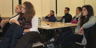 ACH-Studierende im Vortrag Arztrecht