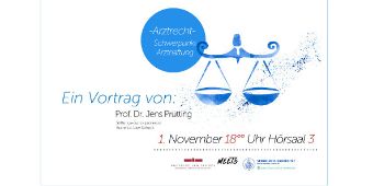 Einladung zum Vortrag Arztrecht