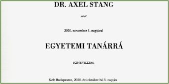 stang-ernennungsurkunde