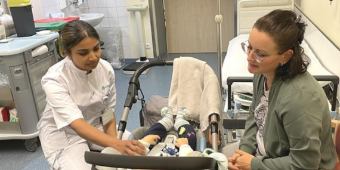 PJ Besuch Asklepios Klinik Nord Pädiatrie