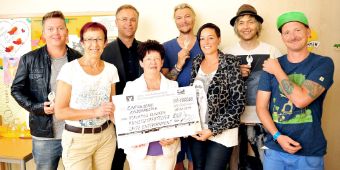 Spendenübergabe Kinderhospiz