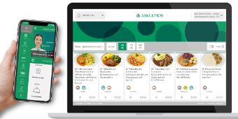 Bild: Asklepios Webspeiseplan