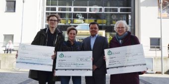 Foto Spendenübergabe Herzensangelegenheiten