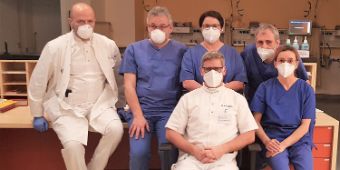 Das Impf-Team an der Asklepios Orthopädischen Klinik Lindenlohe.