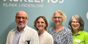 die vier Expertinnen und Experten für den Vortrag in Lindenlohe