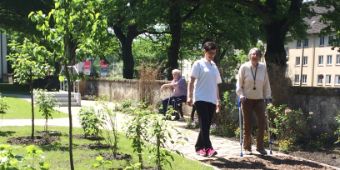 Neuer Therapiegarten am Standort Heidberg