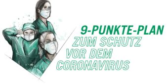 Bild: 9-Punkte-Plan zum Corona-Schutz