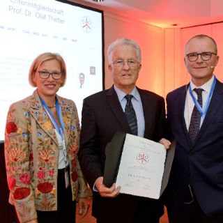 Verleihung Ehrenmitgliedschaft Prof. Thetter