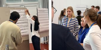 Diskussionen und Workshops: Studierende gestalten aktiv mit