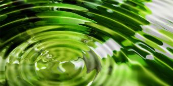 Hier war ein Bild: Wasserwellen