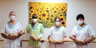 v.li.: Ilona Ram, Fabienne Piekarski, Lilian Klar, Natalia Rakhmanova-Röhrl 