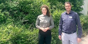 Alexander Ebert und Jana Humrich.