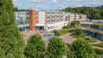 Luftbildaufnahme der Klinik Am Kurpark in Bad Schwartau
