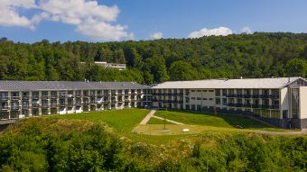 Bild: Außenansicht Asklepios Weserbergland-Klinik Höxter