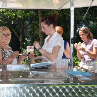 Eisüberraschung am Klinikum
