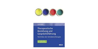 Grafik: Ansicht des Buchs Therapeutische Beziehung und Gesprächsführung von Prof. Lammers